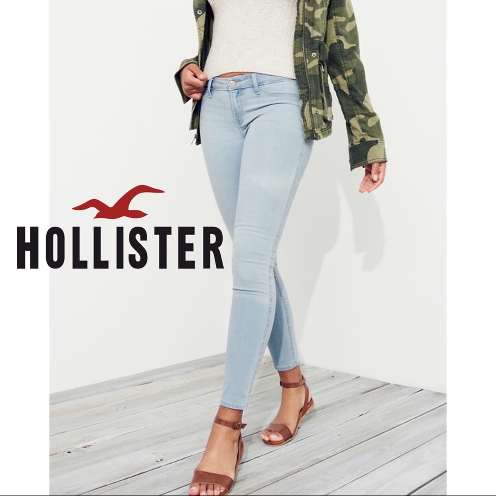 Hollister Skinny Light Washed Jean Legging